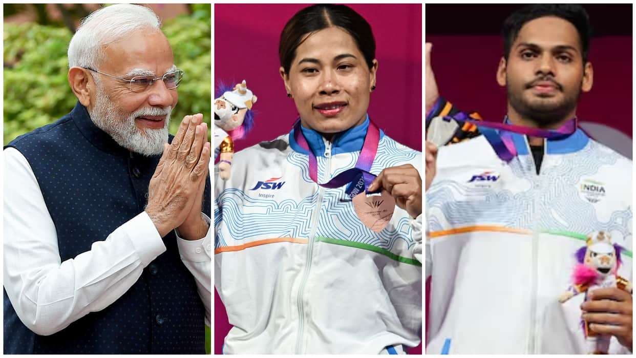 PM Modi, Sports Minister Mandaviya Hail Indian Weightlifters After CWG 2026 Success