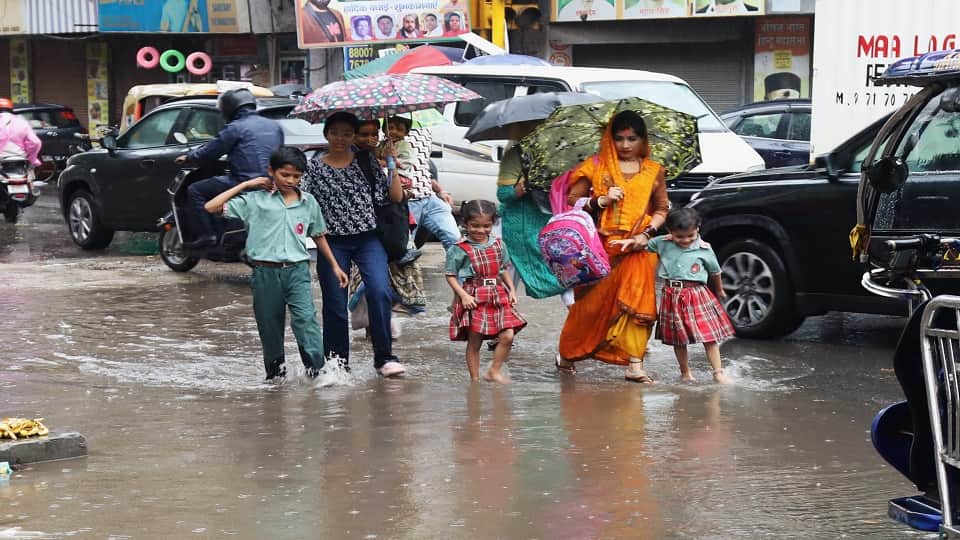 Record rainfall in Delhi August quota met in just eight days traffic jams