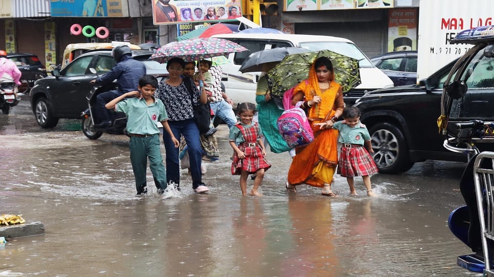 Record rainfall in Delhi August quota met in just eight days traffic jams