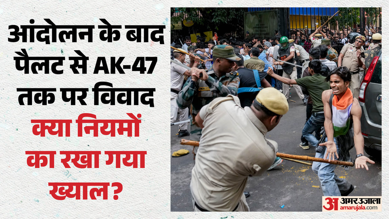 Can AK-47s Be Used Against Protesters? What Weapons Can Police Legally Use for Crowd Control?