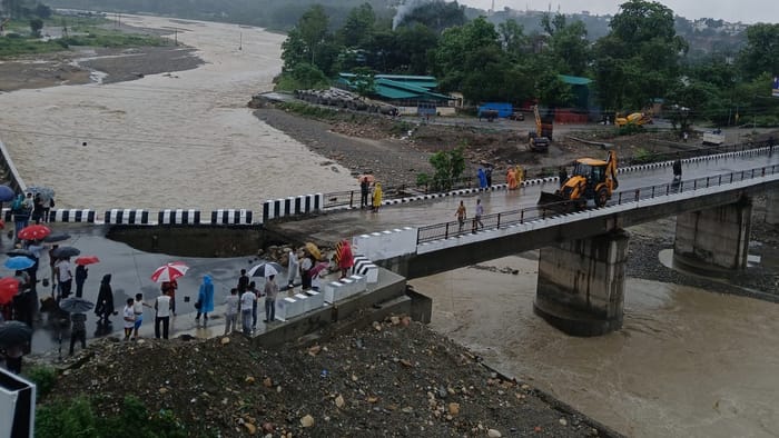 Uttarakhand Rainfall Recorded in Maldevta 233 mm Highways Blocked Flood Threat Char Dham Yatra update