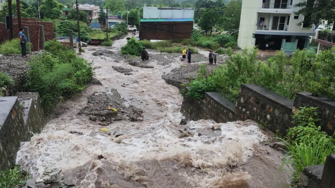 Uttarakhand Rainfall Recorded in Maldevta 233 mm Highways Blocked Flood Threat Char Dham Yatra update