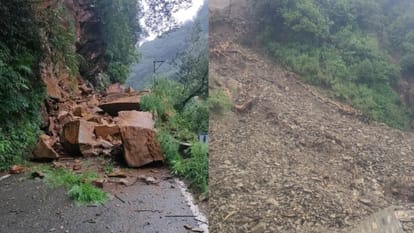 केदारनाथ हाईवे कुंड के पास बंद, मसूरी में कई स्थानों पर भूस्खलन