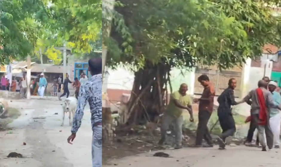आपसी विवाद में दो पक्ष आपस में भिड़े