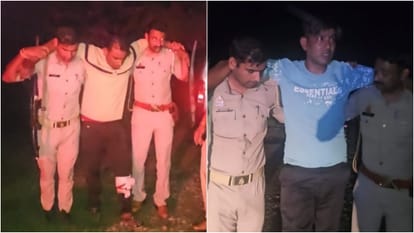 पुलिस की गिरफ्त में दोनों आरोपी