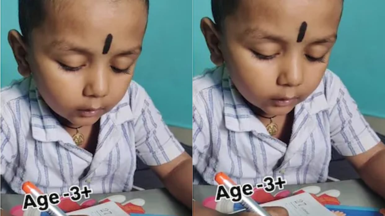 3 Year Old Solves Multiplication in Seconds Using Japanese Line Method Internet Left Amazed