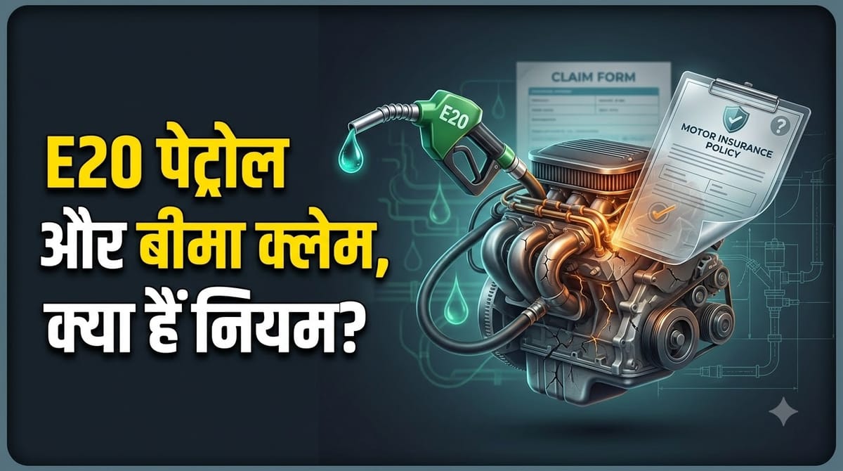 क्या E20 पेट्रोल से इंजन खराबी पर मिलेगा बीमा क्लेम?