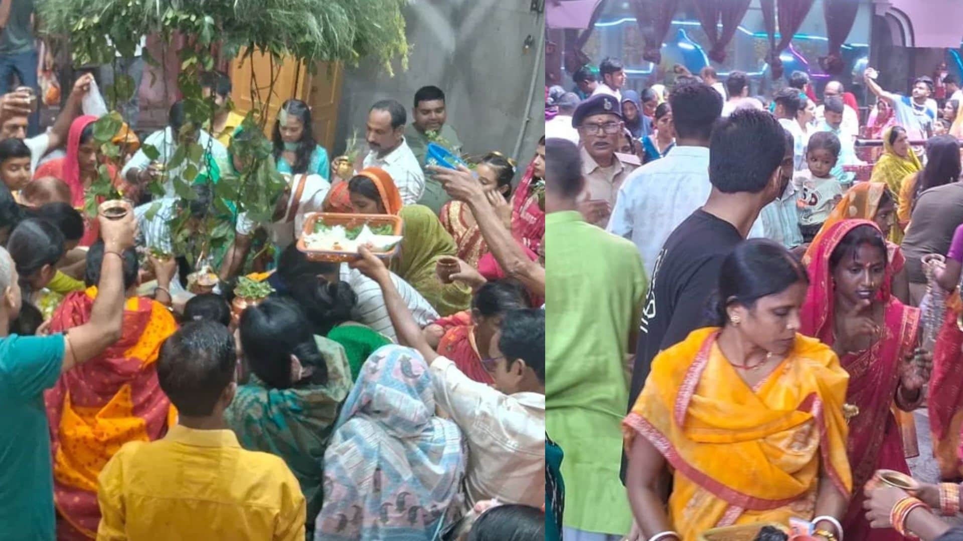 गुरु पूर्णिमा के अवसर पर मंदिरों में श्रद्धालुओं की भारी भीड़ उमड़ी