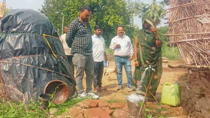 'हर घर नल से जल' योजना का स्थलीय निरीक्षण किया