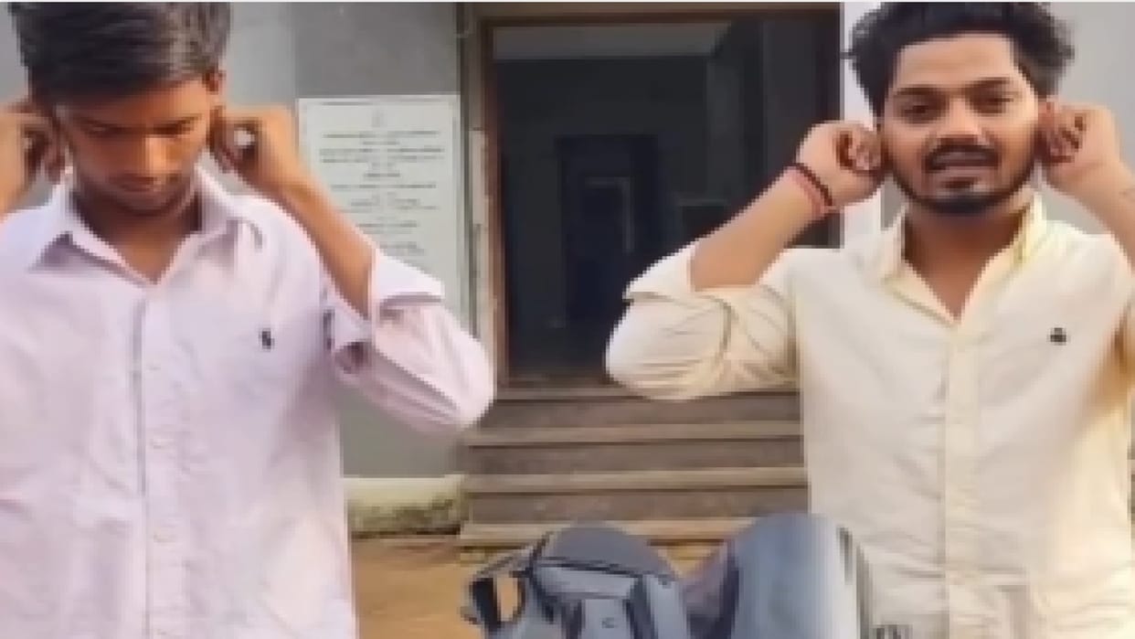 Viral reel brought him to the police station, police took action against bike stunts and indecent behavior