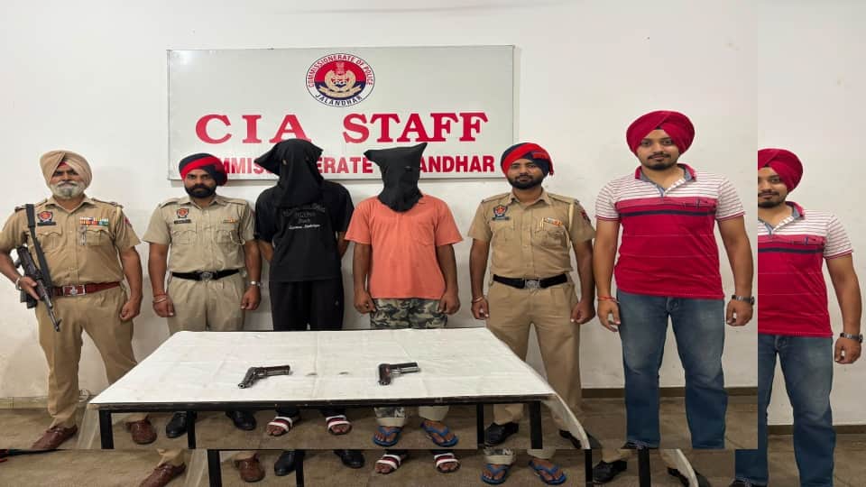 Police arrested two shooters in Jalandhar