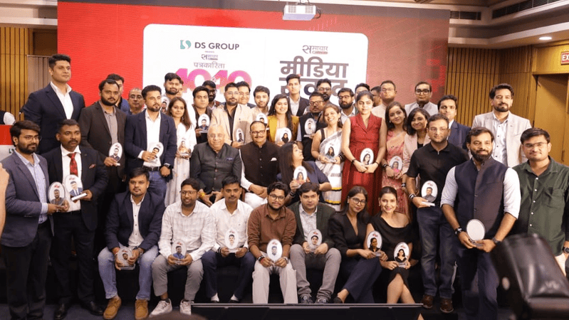 Deputy CM Brajesh Pathak honors journalists know all journalism 40 Under 40 awardees