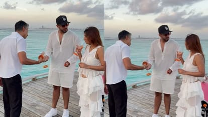 Nia Sharma Enjoying Vacations in Maldives with Rumoured Boyfriend Shares Cosy Photos fueling Dating Rumours