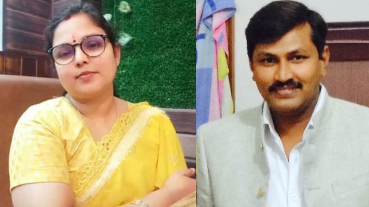 SP worker accused of attempting to strangle SP District President Gargi Singh Patel in chandauli