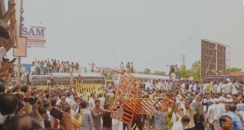किसान आंदोलन:मोहाली-चंडीगढ़ बॉर्डर पर मांगें पूरी होने तक चलेगा संघर्ष, तीन हजार ट्रैक्टर-ट्रॉलियों तक पहुंचा – Farmers’ Protest: Struggle To Continue At Mohali-chandigarh Border Until Demands Are Met.