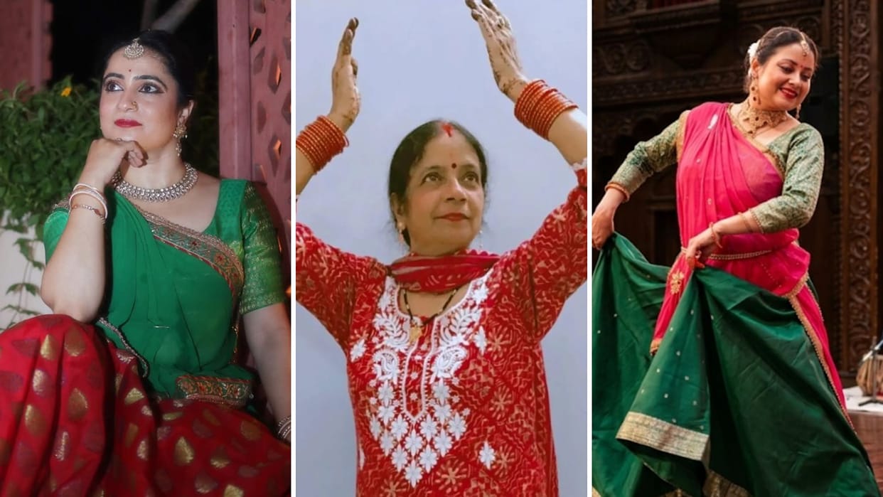 Kathak practitioners paid homage Guru tradition on Guru Purnima disciples sought blessings touching feet