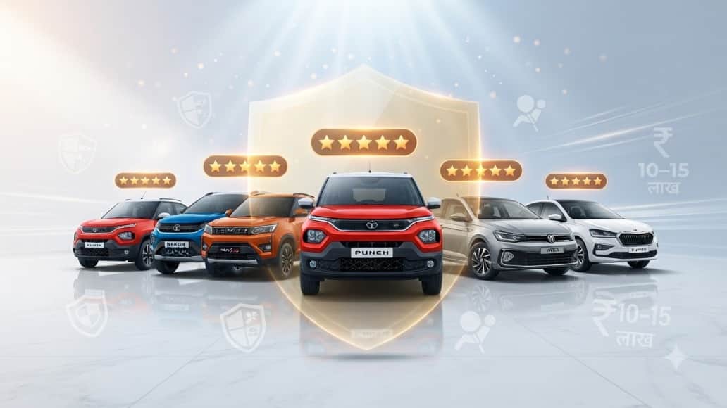 Safest Cars Under ₹15 Lakh: Top Crash-Test Rated Models You Buy India