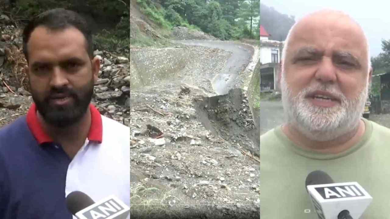 बाढ़ से राजौरी-पुंछ जोड़ने वाली अहम सड़क क्षतिग्रस्त