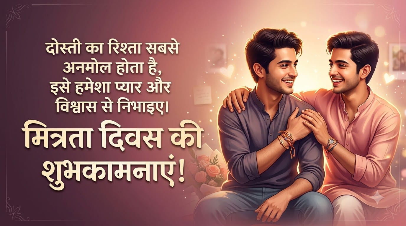 International Friendship Day 2026 Wishes Status Shayari Quotes Images Messages In Hindi