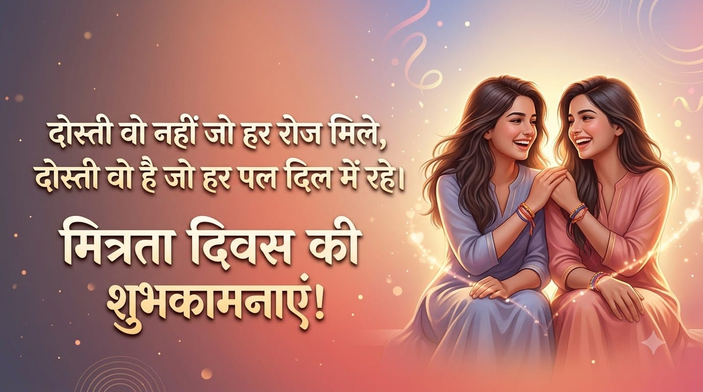 International Friendship Day 2026 Wishes Status Shayari Quotes Images Messages In Hindi