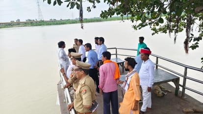 DCP West Reviews Kanwar Yatra Preparations at Bithoor Ghats