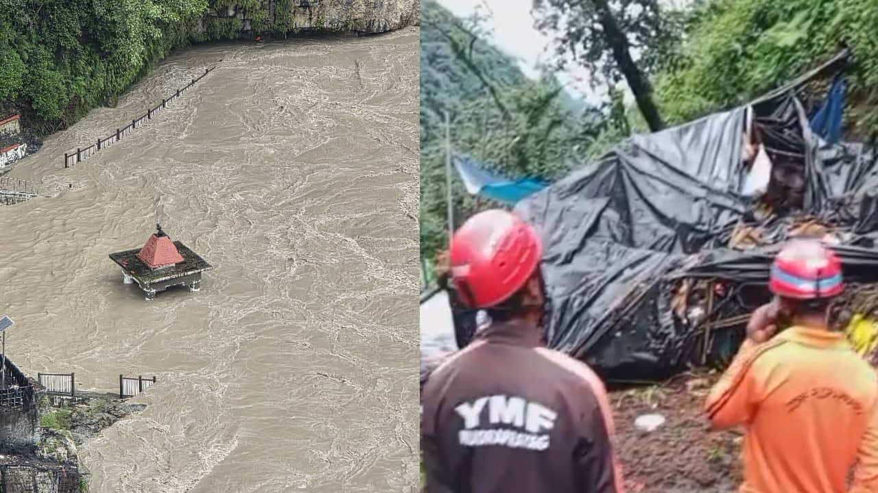 केदारनाथ यात्रा मार्ग: नदियों का जलस्तर बढ़ा