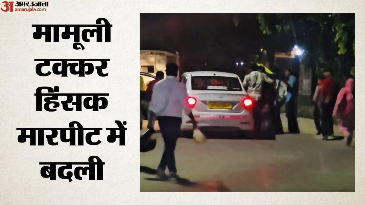 Taxi driver attacked with bat after collision with auto rickshaw
