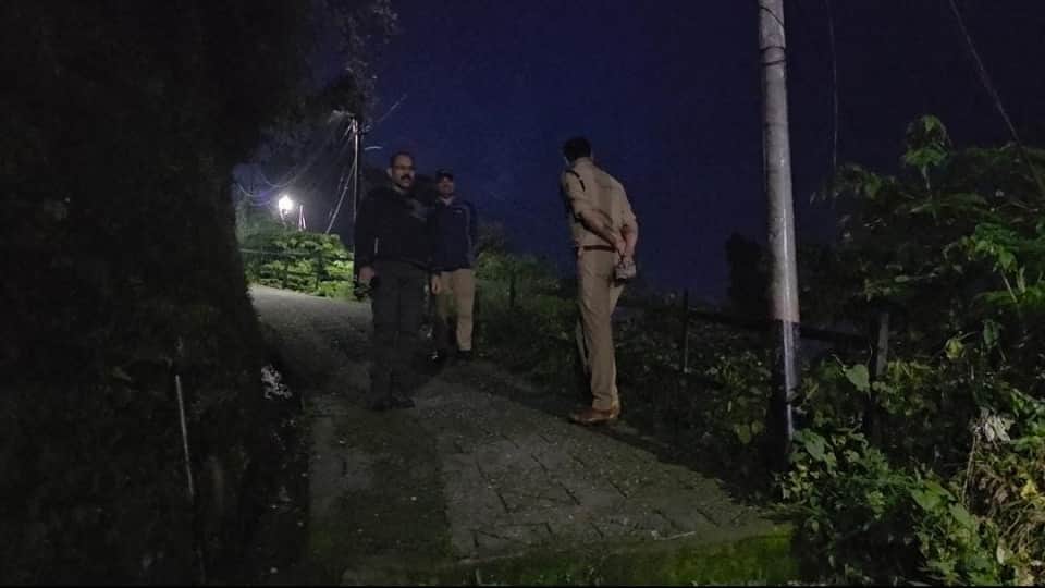 On the instructions of the Commissioner the SP took charge of the stone pelting case in Nainital