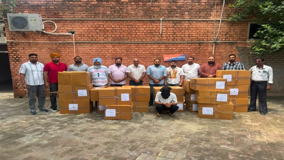 Accused arrested with drugs in Bathinda