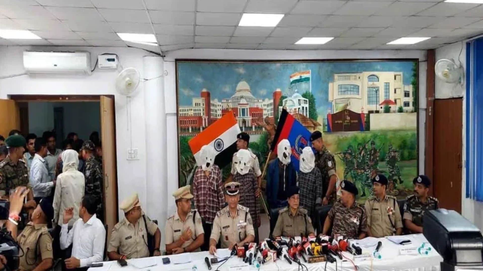 पुलिस मुख्यालय में शीर्ष माओवादी मिसिर बेसरा