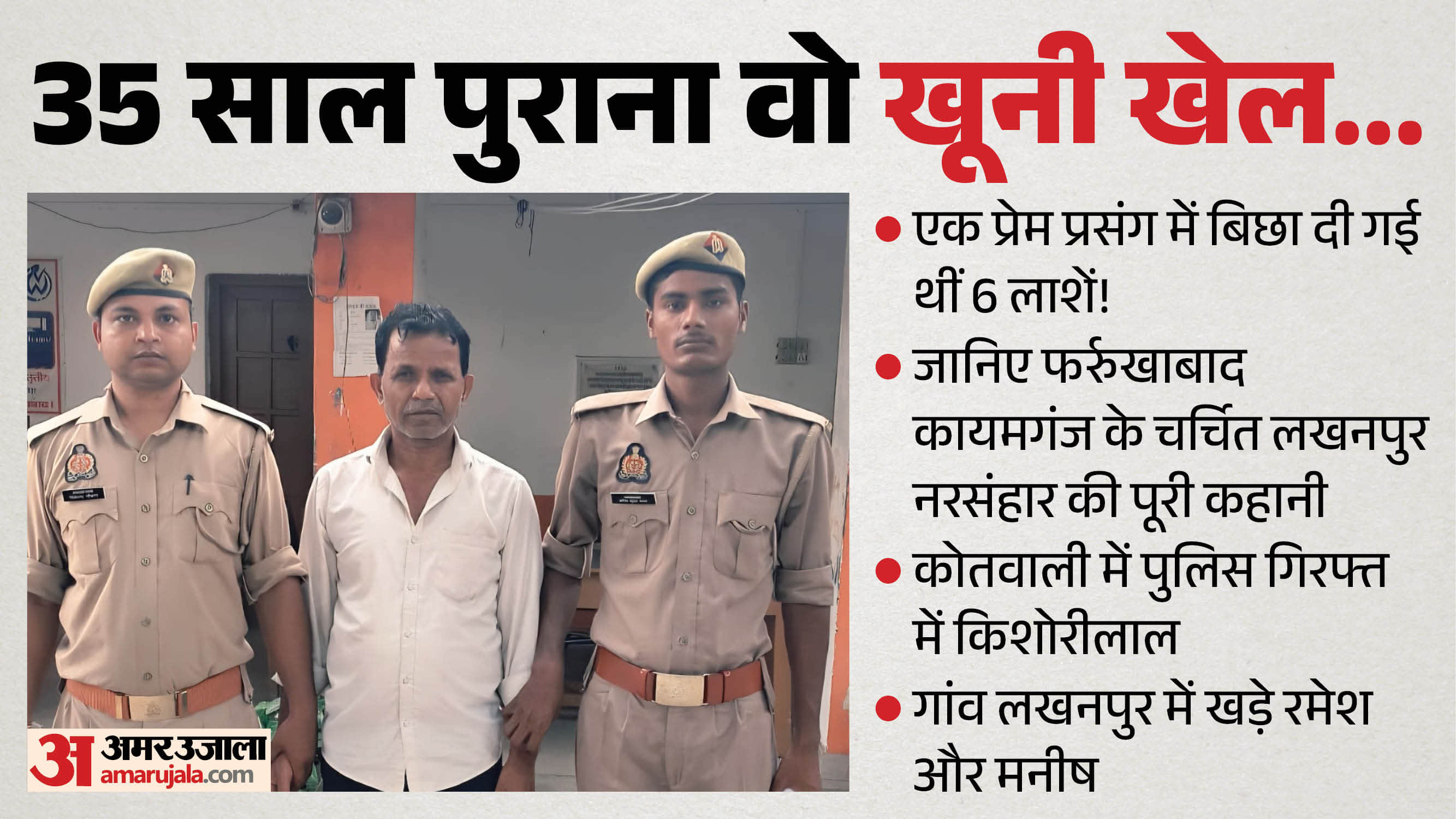 प्रेम प्रसंग बना था छह लोगों की हत्या की वजह
