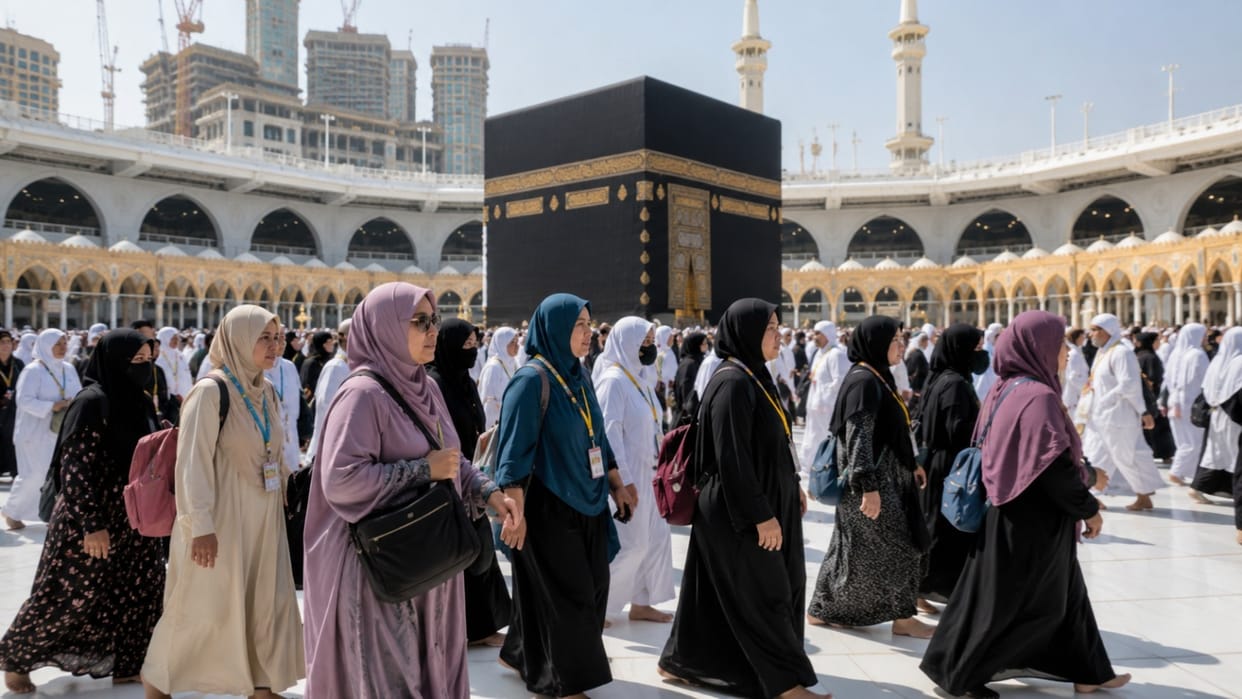 UP: Increased participation of women in Hajj; applications up by 32 percent; number crosses the 10,000 mark ag