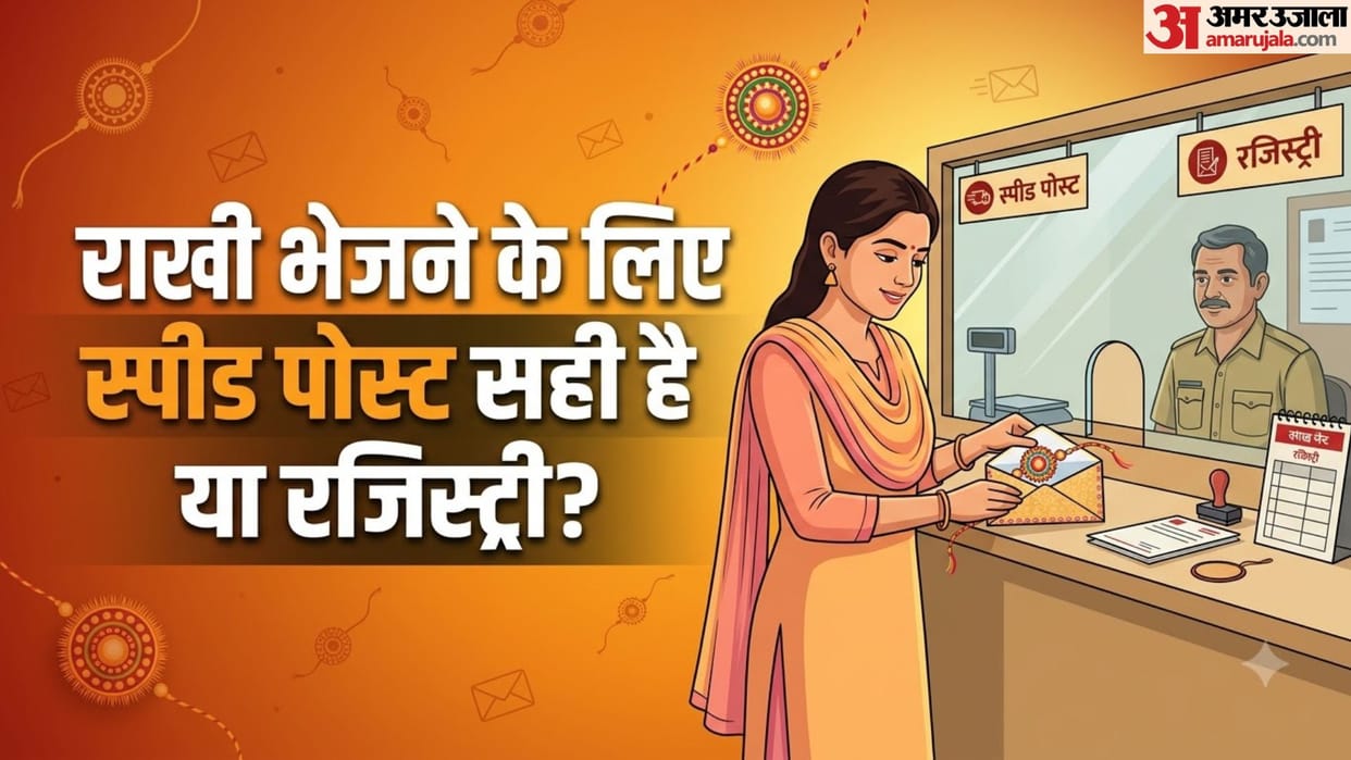 Rakshabandhan Courier Guide: Speed Post vs Registered Post, Which is Better to Send Rakhi Faster to Your Broth