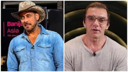 Salman Khan Makes A Surprise Visit To Alliance Hugs Emotional Brother Sohail Khan