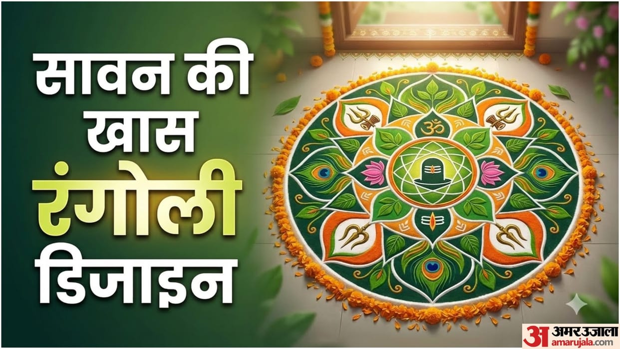 Sawan Rangoli Designs 2026 Sawan Decoration Hariyali Teej