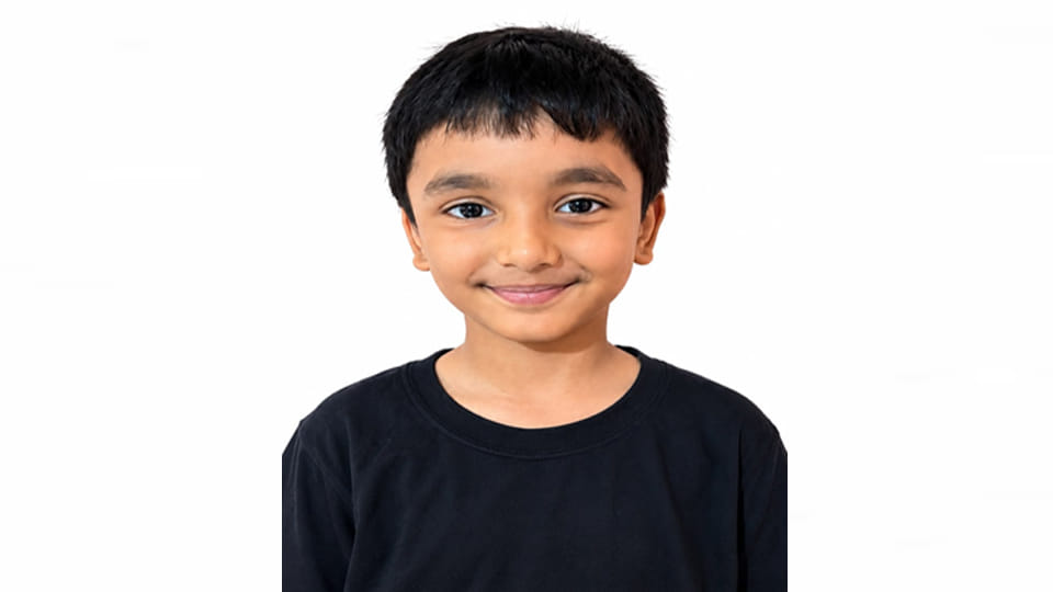 Innocent Shalva can recite Tandav Stotram,Rudrashtakam without seeing, name registered in India Book of Record