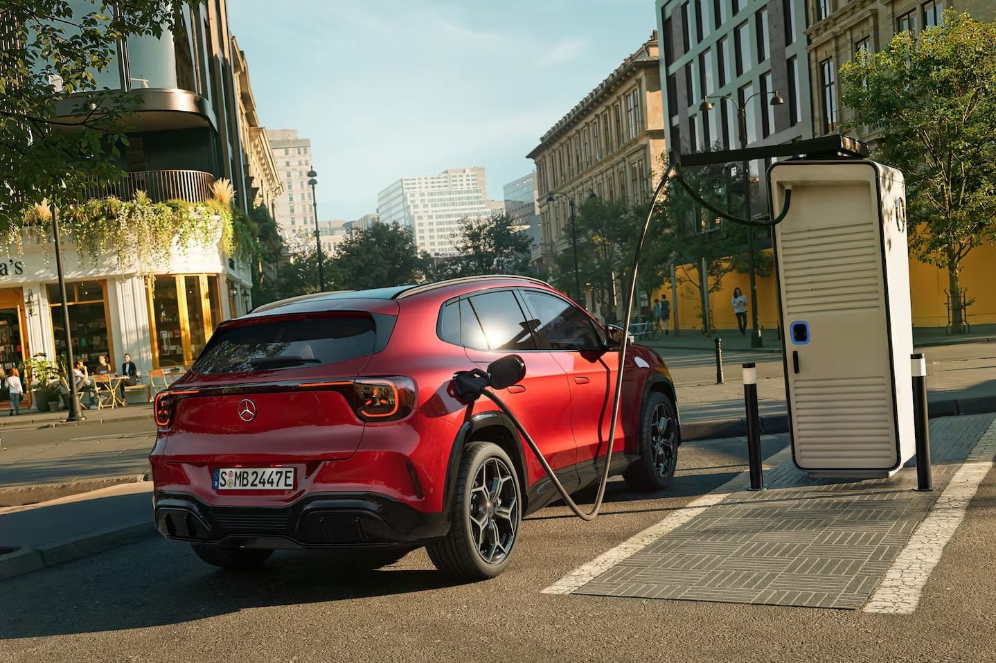 Mercedes-Benz GLA 3rd-Gen Unveiled: First-Ever EV Model Check Battery Range Features Specs