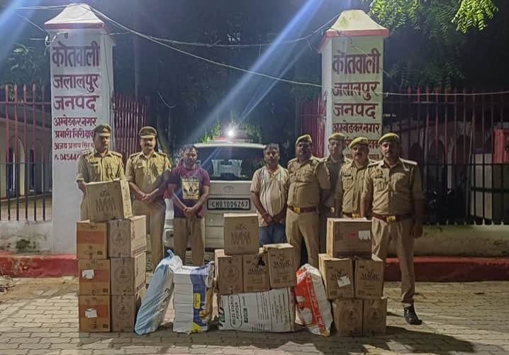 2.50 लाख की शराब पकड़ी