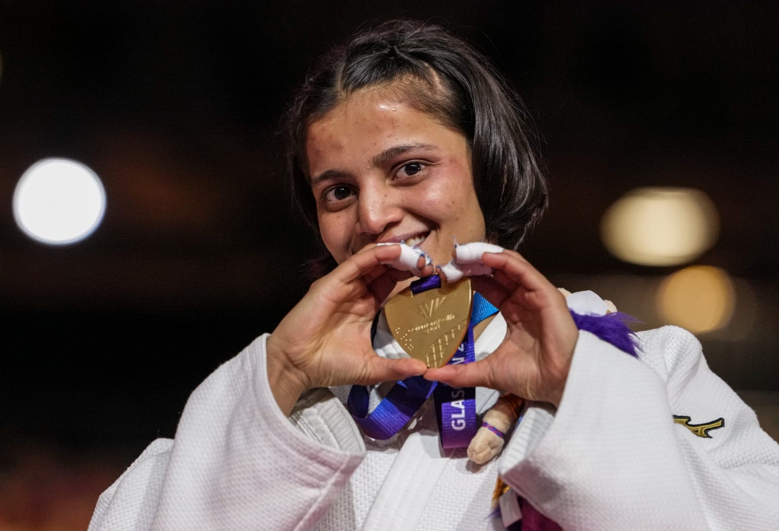 Asmita Dey Played empty stomach won gold Thank you Yogi ji
