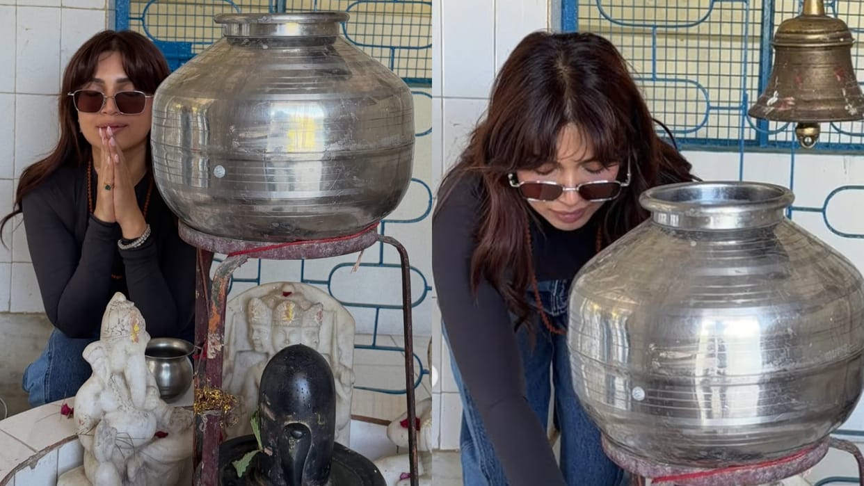 Bhumi Pednekar Spotted Wearing Sunglasses At Shiva Temple Fans Troll Her