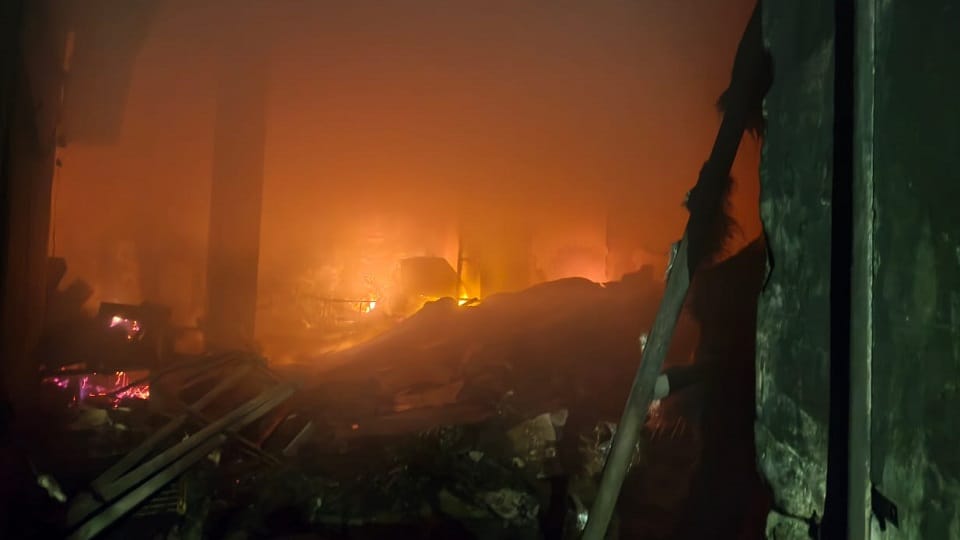 Two houses gutted in fire in Ramban's Khari Tehsil