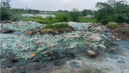 Kanpur Purvamir freed from the shadow of death seven dumper loads of chromium waste removed