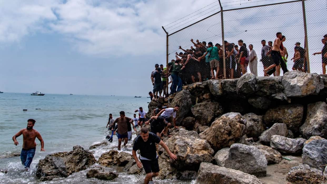 Spain Faces Massive Migrant Crisis as Thousands Enter Ceuta, Italy Suspends Schengen Travel Agreement