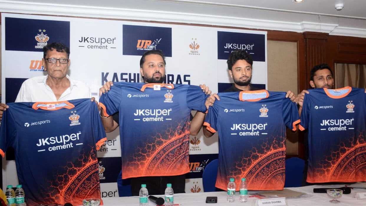 Kashi Rudras mission third title Jersey launched UPT20 Season 4 campaign begins in varanasi