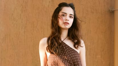 Nitanshi goel Shares her stunning and stylish Photos Polka Dot Print Dress goes Viral