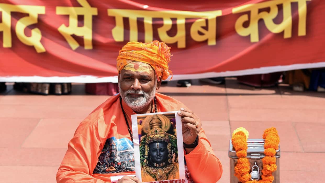 parliament opposition protest row Saints and Sages demands action from lok sabha speaker