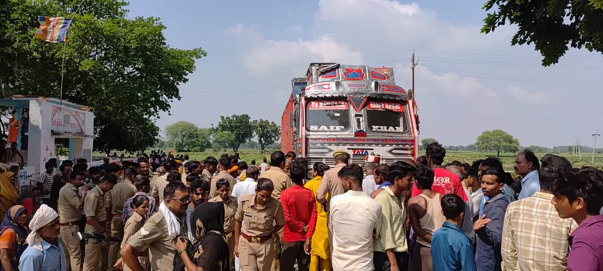 Four-Year-Old Crushed to Death by Brick-Laden Truck in Kanpur Dehat