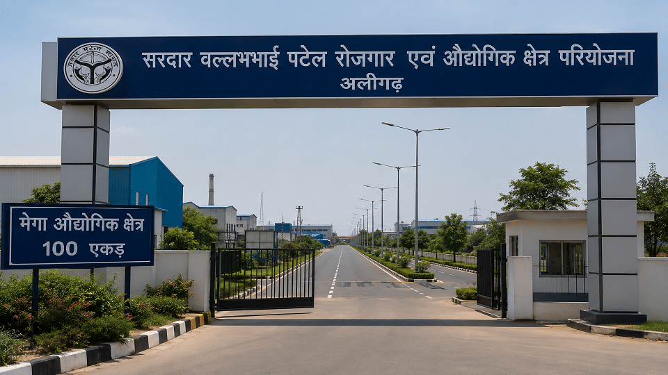 सरदार वल्लभभाई पटेल रोजगार एवं औद्योगिक क्षेत्र परियोजना (एसवीपीईआईजेड) में मेगा औद्योगिक क्षेत्र