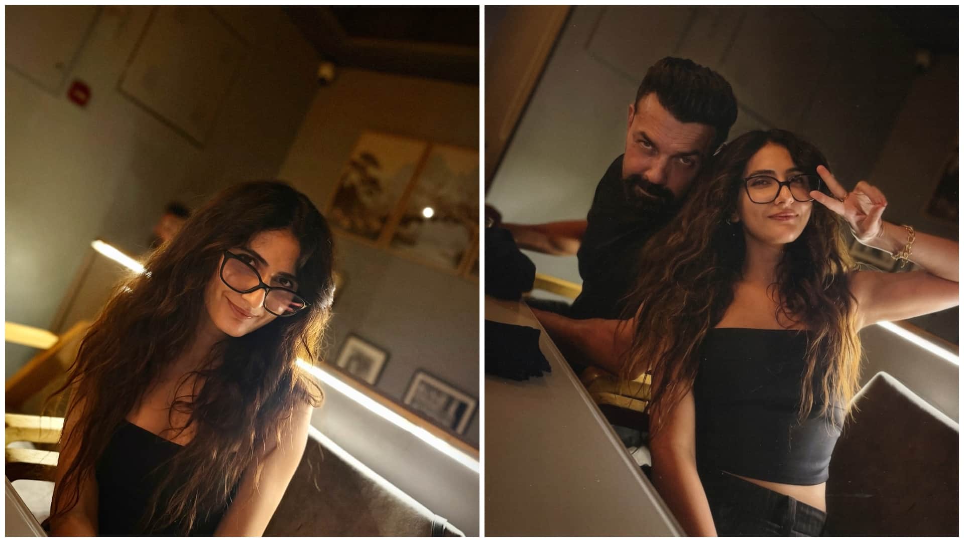 fatima sana shaikh shares photos with Teen Kauwe Stars like Sidhant Gupta Bobby Deol
