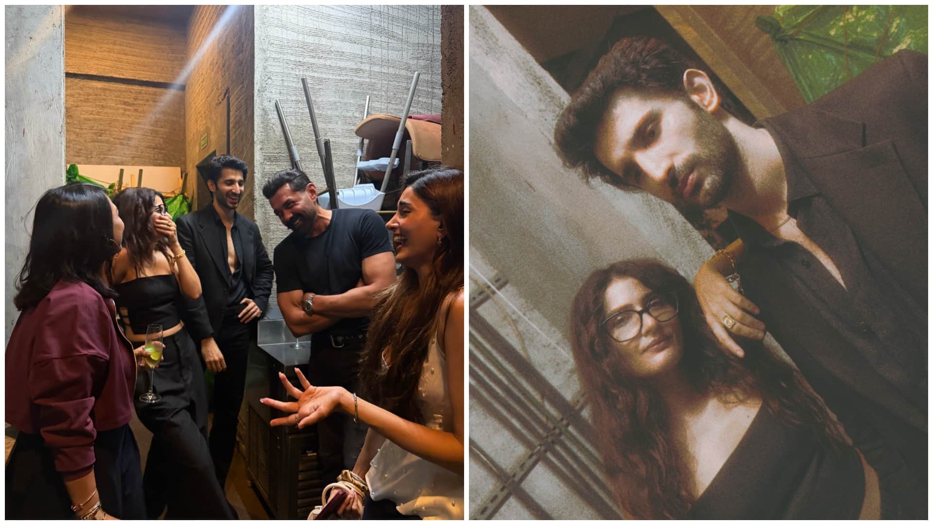 fatima sana shaikh shares photos with Teen Kauwe Stars like Sidhant Gupta Bobby Deol